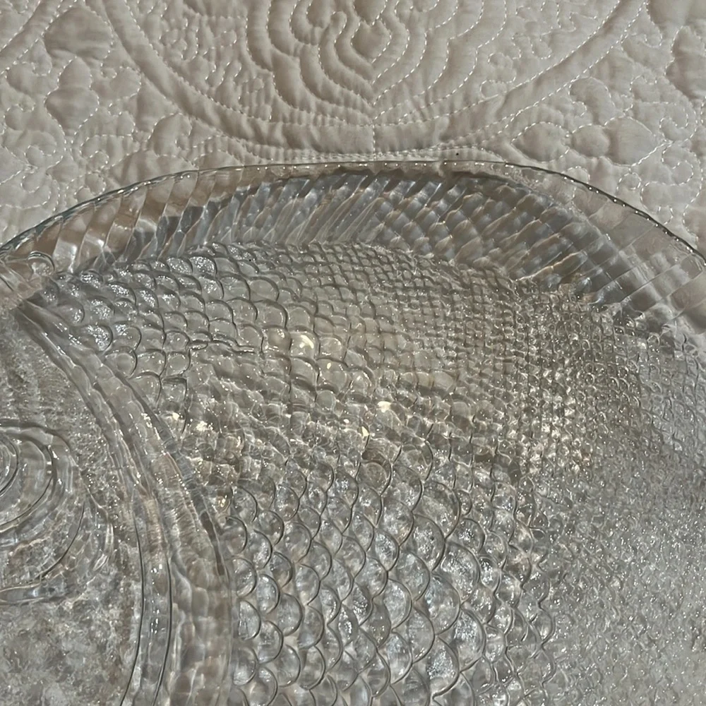 Fish‎ platters, 13x10 inches, set of 6